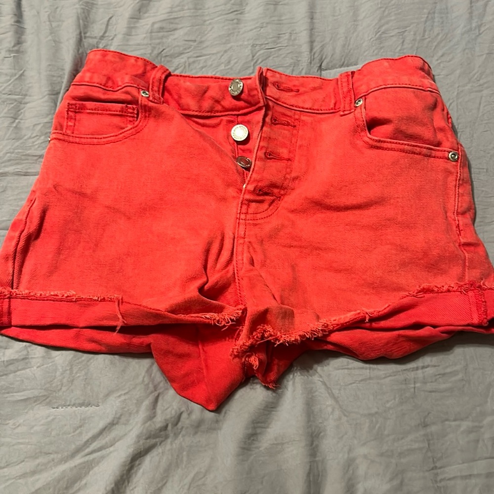 Maurice’s button fly shorts